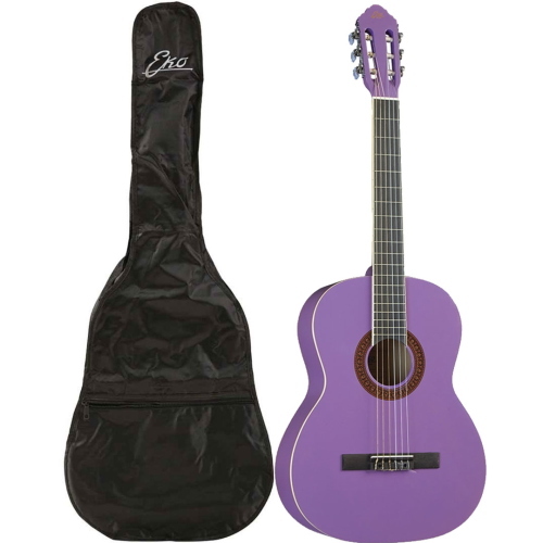 Eko Guitars CS-10 Violet CHITARRA CLASSICA 4/4