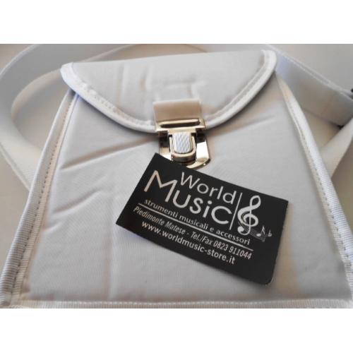 Prodotto: BS-1 - STEFY LINE BS-1 WHITE BORSA CUSTODIA PORTA SPARTITI  MUSICALI DA BANDA MADE IN ITALY - Stefy Line (Fiati-Custodie - Protezioni);