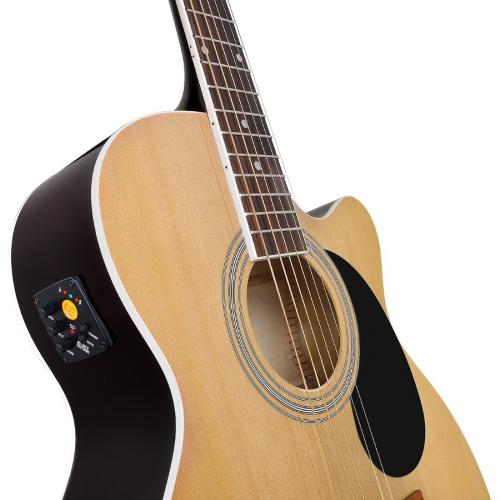 Prodotto: L285L - CHITARRA ACUSTICA MINI JUMBO CUTAWAY CON TOP IN ABETE E  PREAMP - Soundsation (Chitarre - Chitarre Acustiche);