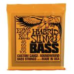ERNIE BALL 2833 - MUTA CORDE PER BASSO SLINKY BASS NICKEL WOUND - HYBRID(045-105)
