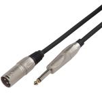 Cavo microfonico bilanciato XRL 3P M - 6.3mm Jack MONO / 10mt