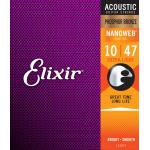 CORDIERA ELIXIR PER CHITARRA ACUSTICA PHOSPHOR BRONZE EXTRA LIGHT - 010/047