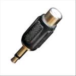Adattatore da spina jack diam. 3,5 mm. mono a presa RCA