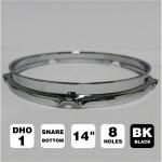 CERCHIO PEACE DHO-1T-14SU-BK 14" BLACK sottorullante 8 FORI