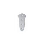 CONTROL PLATE PER FENDER JAZZ CROMATO CP-JB-C