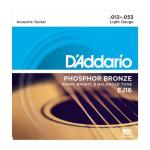 CORDIERA D' ADDARIO EJ16 PHOSPHOR BRONZE PER ACUSTICA
