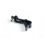 APM47 PROEL Supporto in ABS a pinza regolabile per microfono.