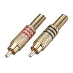 SOUNDSATION SRCA01M-B - Connettore RCA maschio in metallo