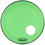 PELLE BATTENTE/RISONANTE POWERSTEROKE 3 COLORTONE TRASPARENTE CASS 22" GREEN REMO P3-1322-CT-GN