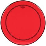 PELLE BATTENTE/RISONANTE POWERSTEROKE 3 COLORTONE TRASPARENTE CASS 22" RED REMO P3-1322-CT-RD