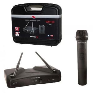 SISTEMA MICROFONICO PALMARE VHF WIRELESS