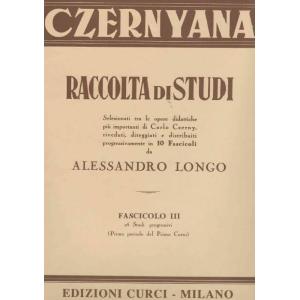 CURCI CZERNY - CZERNYANA, FASCICOLO III