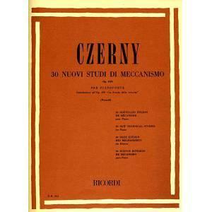 CZERNY C. - 30 NUOVI STUDI DEL MECCANISMO OP. 849