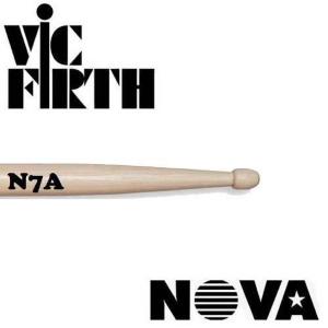 VIC FIRTH N7A NOVA COPPIA BACCHETTE PER BATTERIA PUNTA IN LEGNO