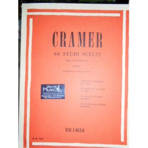 CRAMER J. B. 60 STUDI SCELTI PER PIANOFORTE CON CD RICORDI