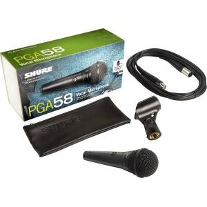 SHURE - PGA58 CON CAVO MICROFONO DINAMICO, CARDIOIDE