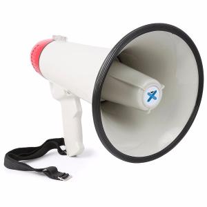 VEXUS MEG020 MEGAFONO A BATTERIA CON FUNZIONE REGISTRAZIONE E SIRENA