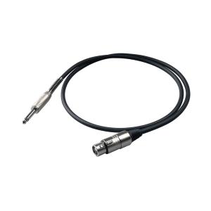 PROEL BULK200LU5 Cavo 5 mt. Jack 6.3mm - XLR Femmina