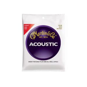 MARTIN M140 CORDIERA PER CHITARRA ACUSTICA 80/20 BRONZE LIGHT - 012/054
