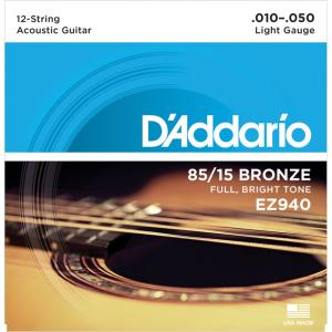 D'ADDARIO EZ940 American Bronze 12 corde