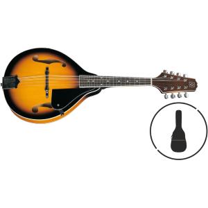 MANDOLINO ELETTRIFICATO CON BORSA Sunburst QMAN-10E