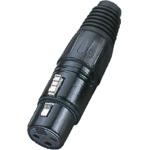 SOUNDSATION GO-LINK SXLR04F-B Connettore XLR 3P femmina in metallo