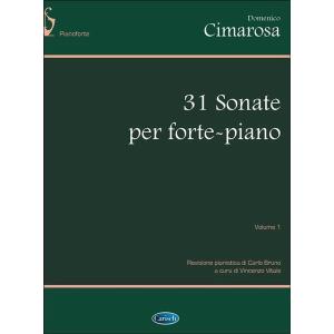 DOMENICO CIMAROSA - 31 SONATE PER FORTE-PIANO VOL. 1
