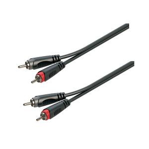 Cavo adattatore 2xRCA maschio - 2xRCA maschio / 1.5mt