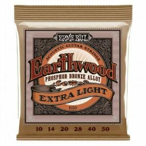 ERNIE BALL 2150 Earthwood Phosphor Bronze Extra Light Acoustic 10-50