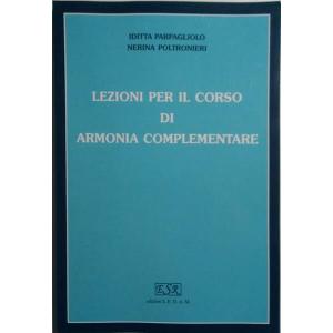 NERINA POLTRONIERI - LEZIONI PER IL CORSO DI ARMONIA COMPLEMENTARE