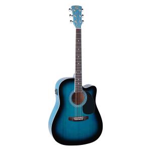 CHITARRA ACUSTICA DREADNOUGHT CUTAWAY ELETTRIFICATA CON TOP IN ABETE