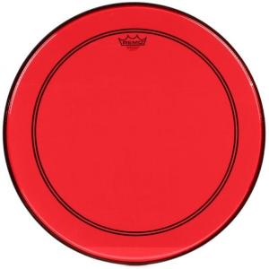 PELLE BATTENTE/RISONANTE POWERSTEROKE 3 COLORTONE TRASPARENTE CASS 22" RED REMO P3-1322-CT-RD