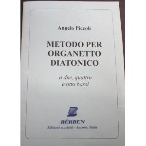 METODO PER ORGANETTO DIATONICO PER 2-4-8 BASSI 