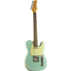 EKO VT380 Relic Daphne Blue TELECASTER
