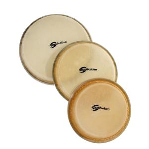 PELLE NATURALE PER BONGO DA 6"