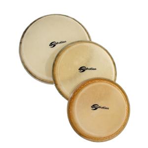 PELLE NATURALE PER BONGO DA 6"