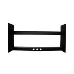 MOBILE IN LEGNO CON 3 PEDALI PER PIANO ECHORD SP10 NERO