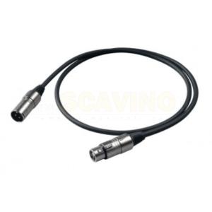 PROEL BULK250LU1 Cavo per microfono con connessioni in metallo PROEL - XLR-XLR METRI 1 