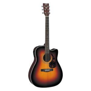 CHITARRA ACUSTICA ELETTRIFICATA BROWN SUNBURST YAMAHA FX370C TBS