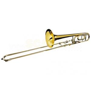 GRASSI TRB210 TROMBONE IN SIB/FA CON RITORTA TRADIZIONALE 