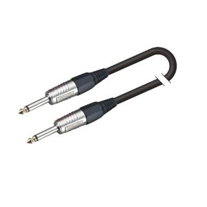 CAVO STRUMENTI SBILANCIATO 6.3MM JACK MONO - 6.3MM JACK MONO / 3MT