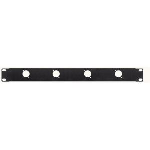 PROEL RK4N PANNELLO PREFORATO 1 UNITà RACK 19' CON N 4 FORI