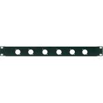 PANNELLO PREFORATO 1 UNITà RACK 19' CON N 6 FORI