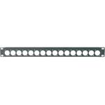 PANNELLO PREFORATO 1 UNITà RACK 19' CON N 16 FORI
