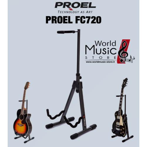 Prodotto: FC720 - Proel FC720 Supporto universale basso chitarra