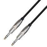 SOUNDSATION BICSJJ-6BK Cavo strumenti bilanciato 6.3mm Jack STEREO - 6.3mm Jack STEREO / 6mt 