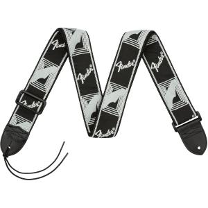 TRACOLLA FENDER® 2" MONOGRAMMED BLACK/LIGHT GREY/DARK GREY