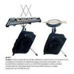 KIT METALLOFONO 32 NOTE INCLUSO PAD ALLENATORE CON SUPPORTI