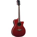EKO NXT CHITARRA ACUSTICA A100CE SEE THROUGH RED