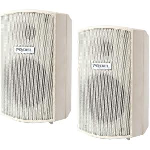 COPPIA PROEL XE35TW DIFFUSORI DA INSTALLAZIONE 2 VIE 3.5"/1" 30W BIANCO 